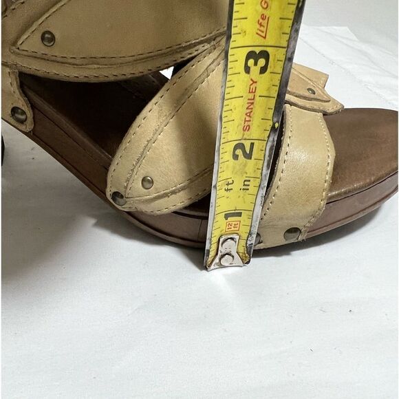 Dansko Nina Violet Leather Chunky Heel Sandals Size 39 - Picture 12 of 12